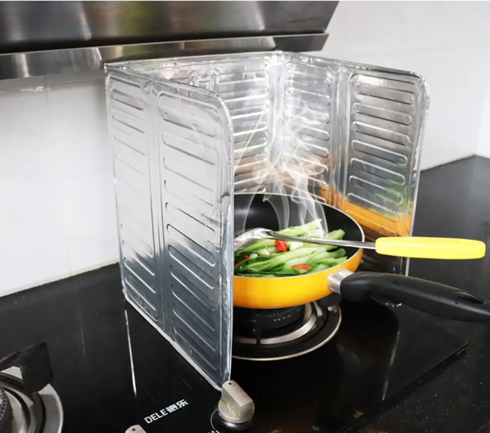 Ocak Kenarı Yağ Koruyucu Alüminyum Levha 32,5*84 cm Ocak Kenarı Yağ Koruyucu Alüminyum Levha 32,5*84 cm