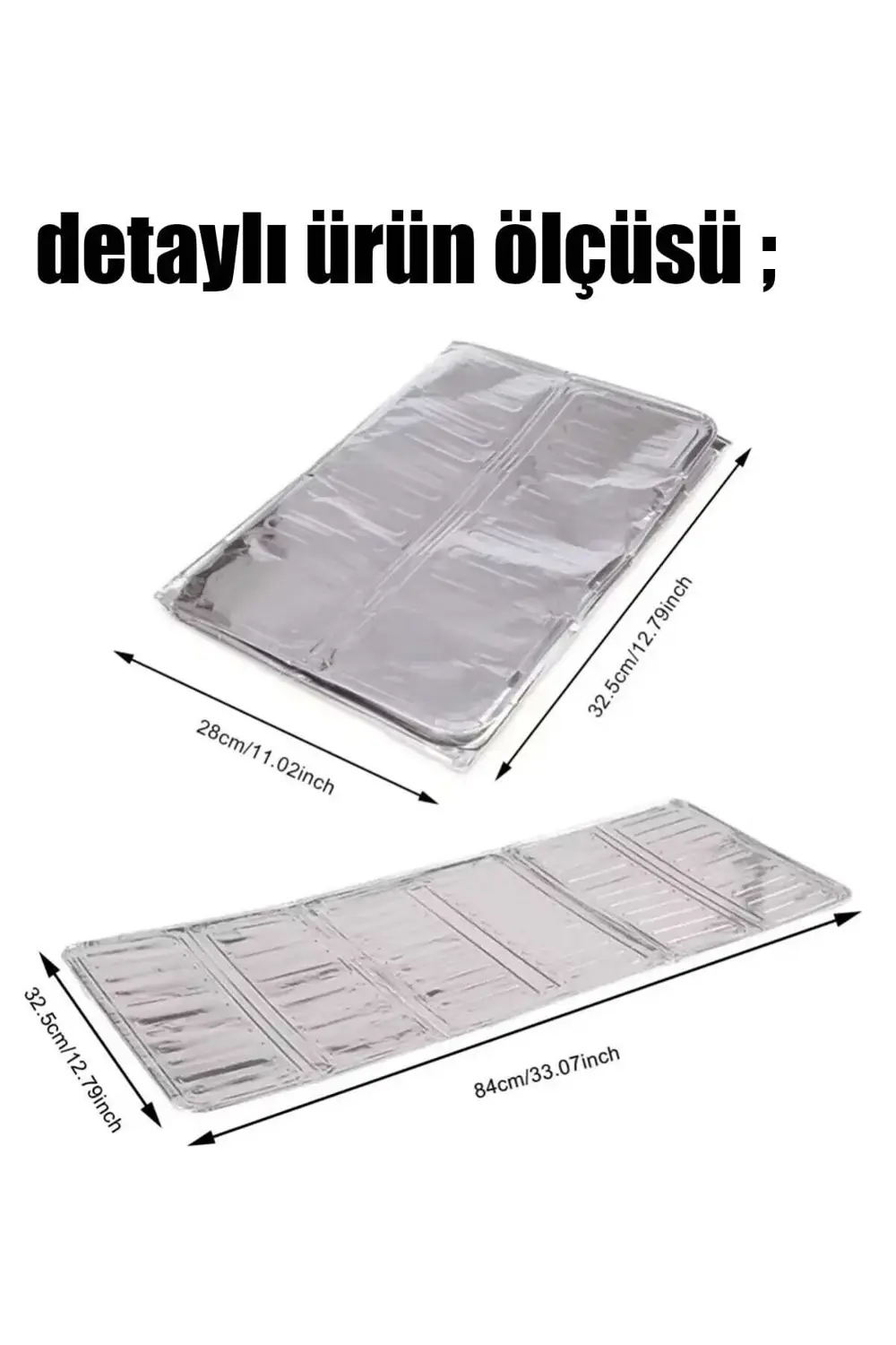 🍳OCAK KENARI YAĞ KORUYUCU ALÜMİNYUM