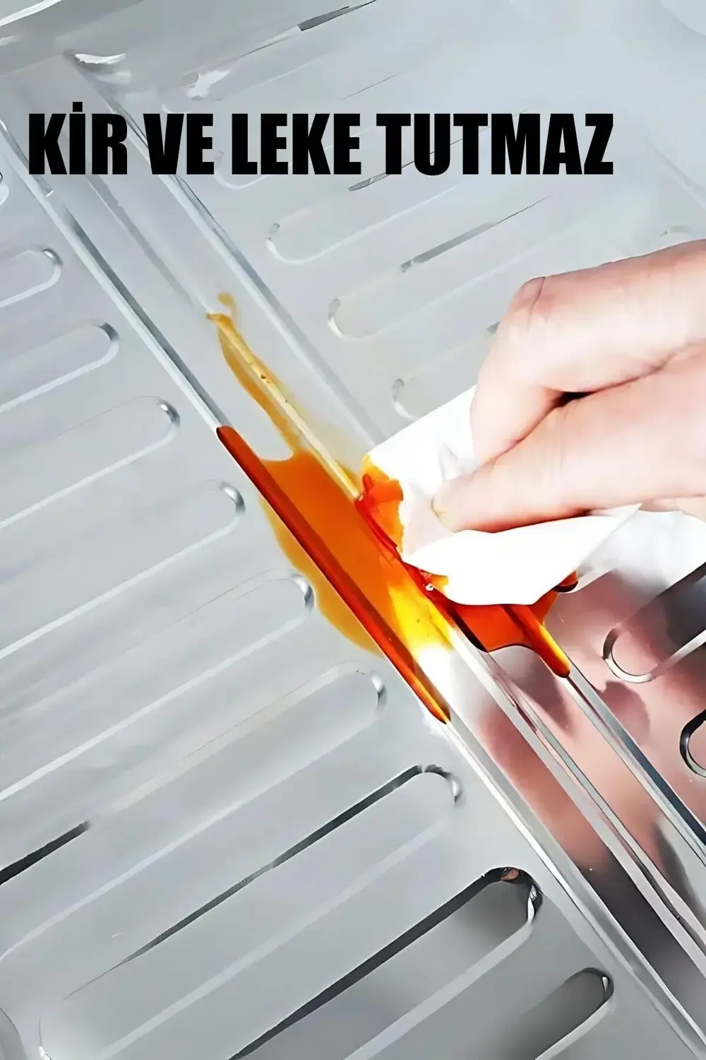 🍳OCAK KENARI YAĞ KORUYUCU ALÜMİNYUM