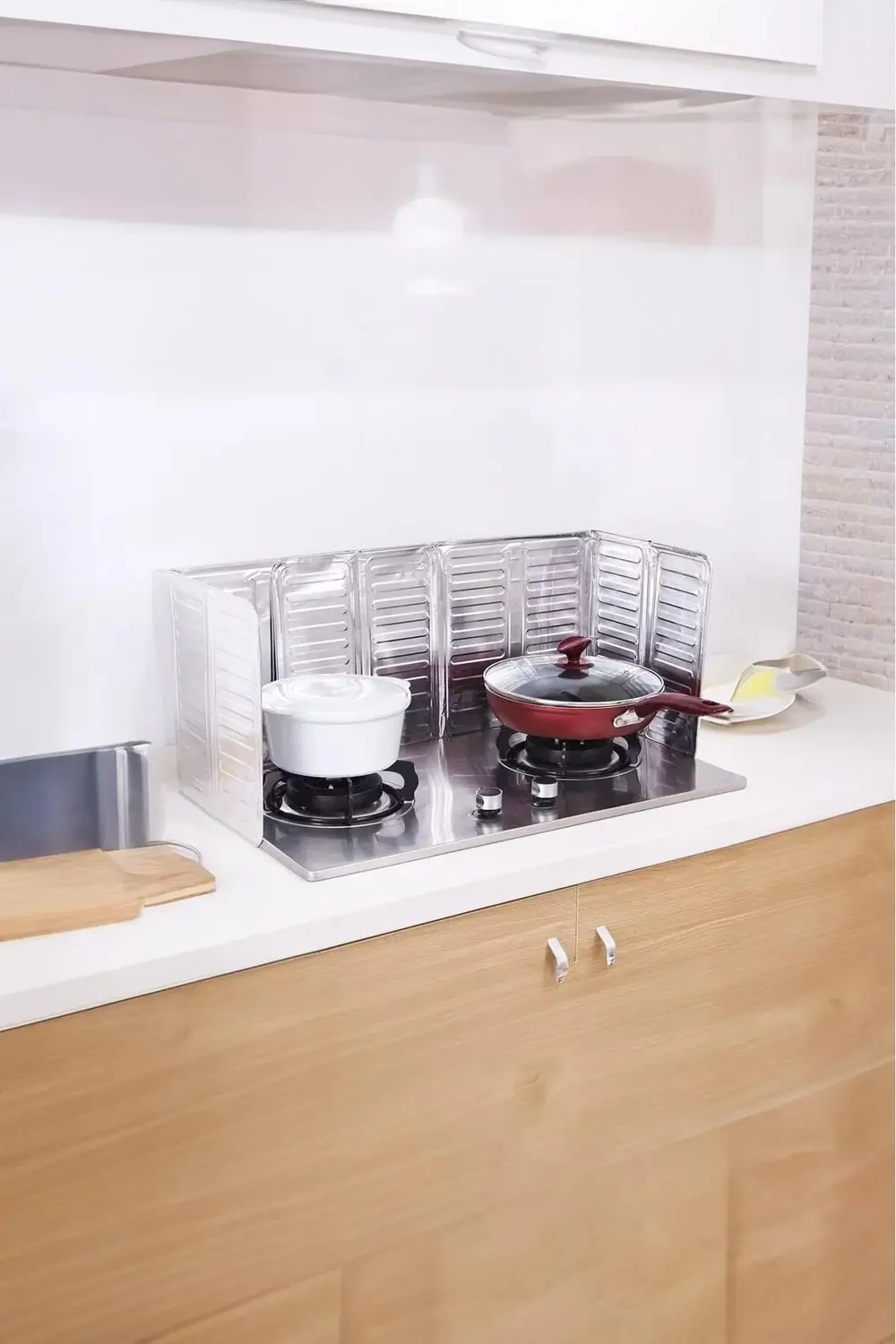 🍳OCAK KENARI YAĞ KORUYUCU ALÜMİNYUM