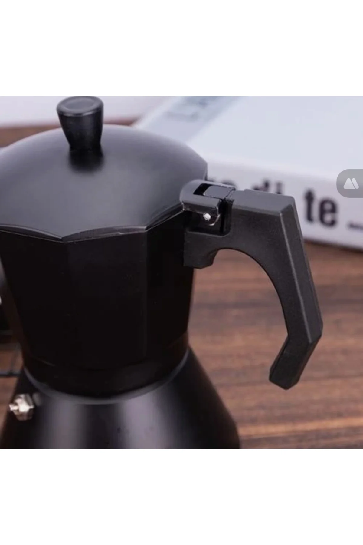 Ocak Üstü Espresso ve Kahve Makinesi - Moka Pot - 6 Kişilik 300 ml