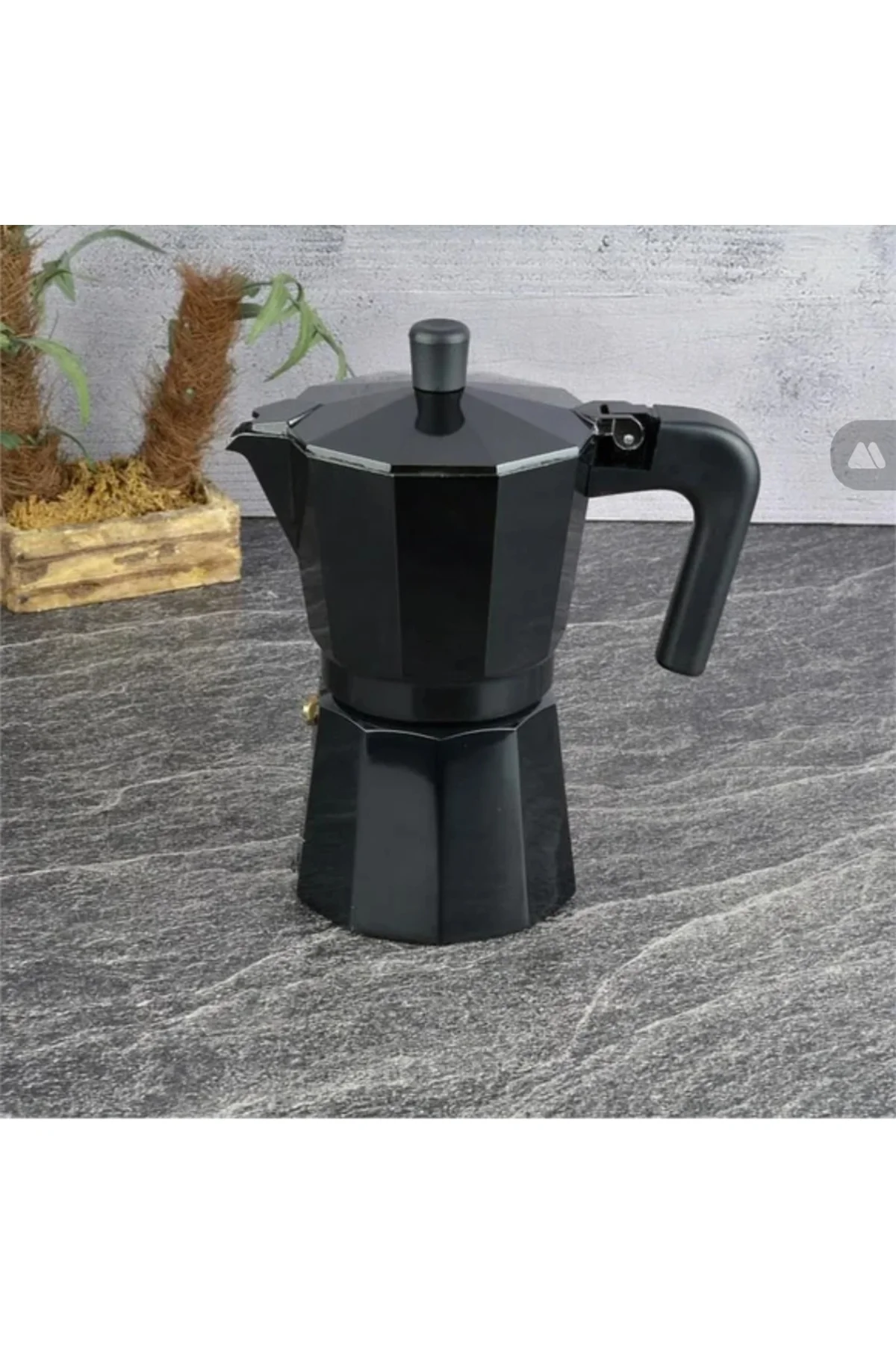 Ocak Üstü Espresso ve Kahve Makinesi - Moka Pot - 6 Kişilik 300 ml