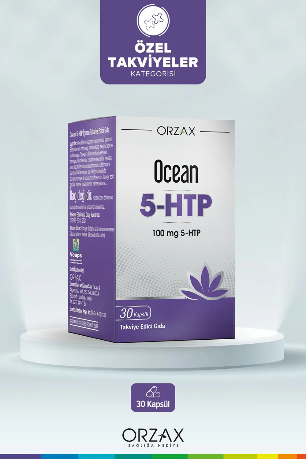 Ocean 5-HTP 30 Kapsül