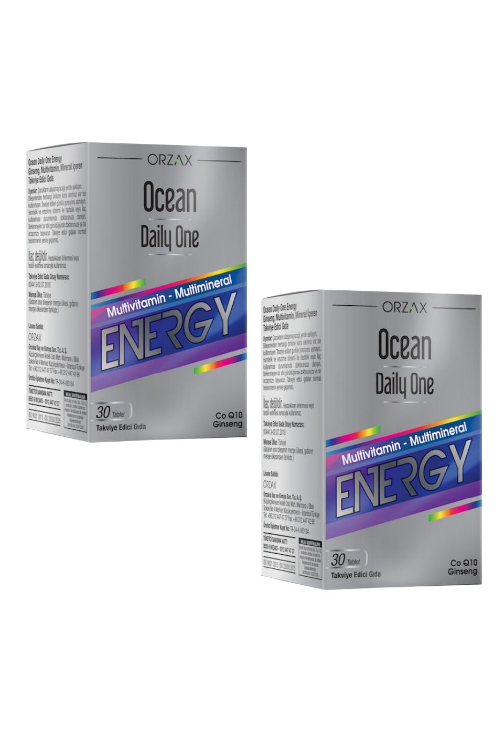 Ocean Daily One Energy 30 Tablet x 2 Adet