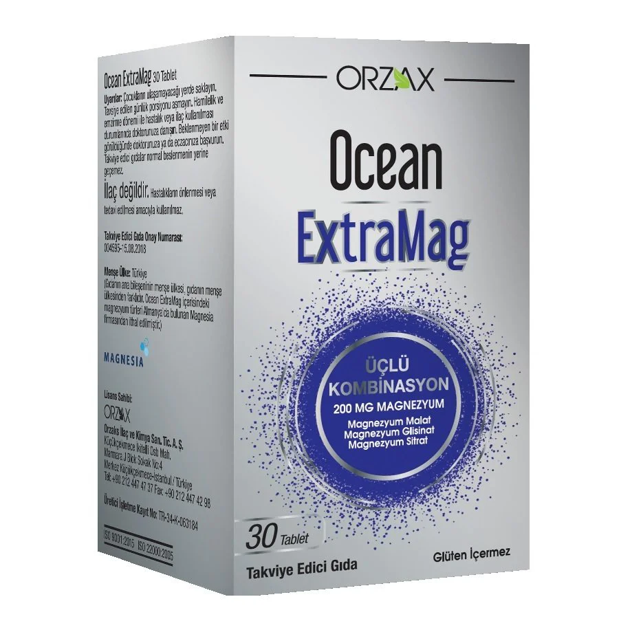 Ocean ExtraMag 30 Tablet Fiyatı, Yorumları ve Özellikleri