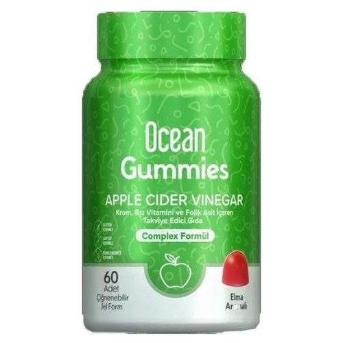 	 İsimsiz Marka: İd 2646545 Ocean Gummies Apple Cider Vinegar Ciğ. Jel Form
