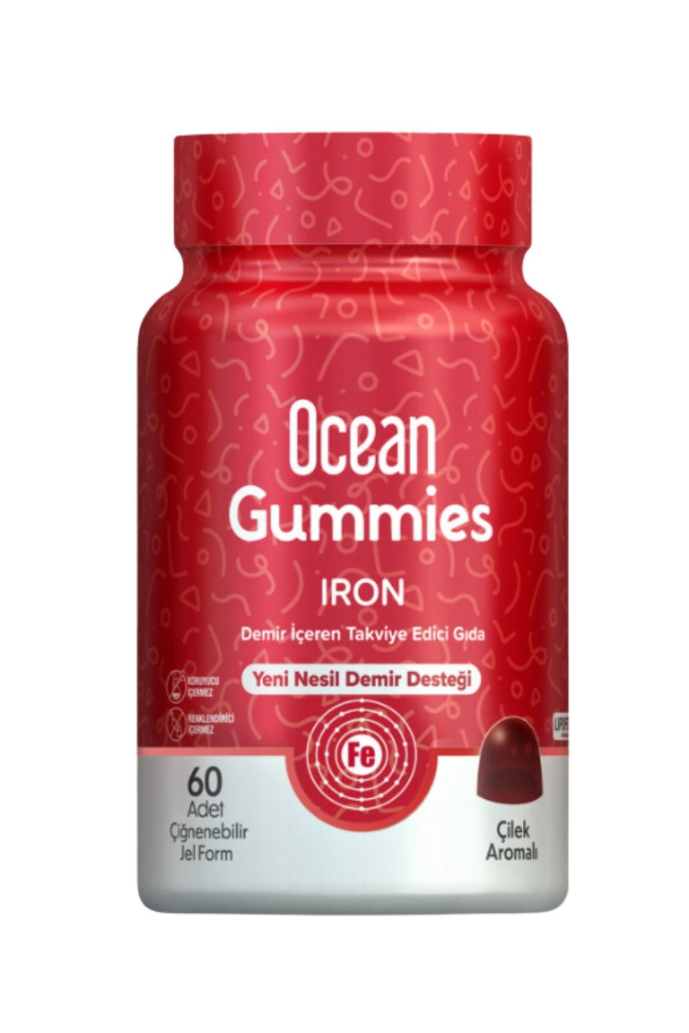 Ocean Gummies İron 60 Jel Form Ocean Gummies İron 60 Jel Form