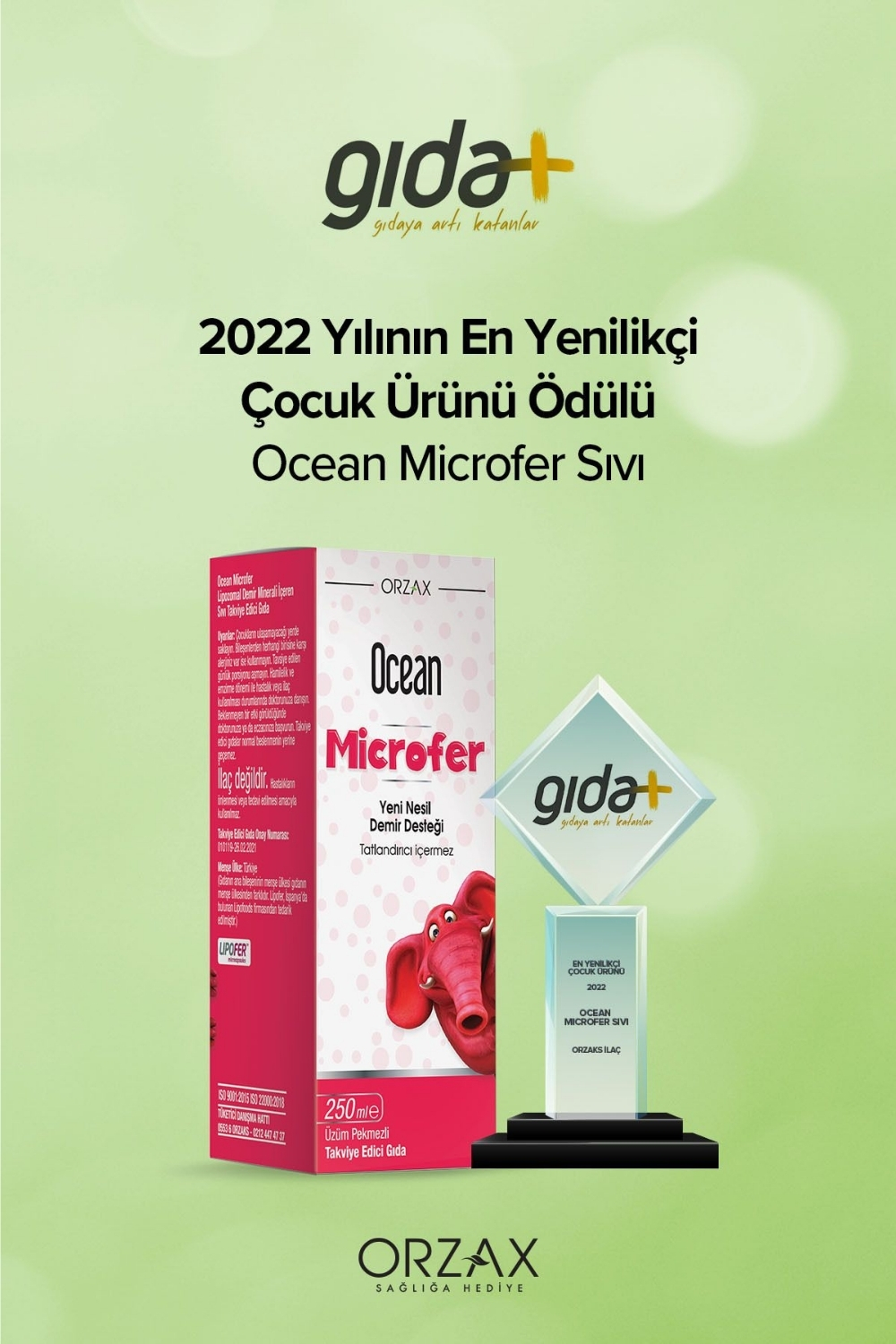 Ocean Microfer Şurup 250 ml