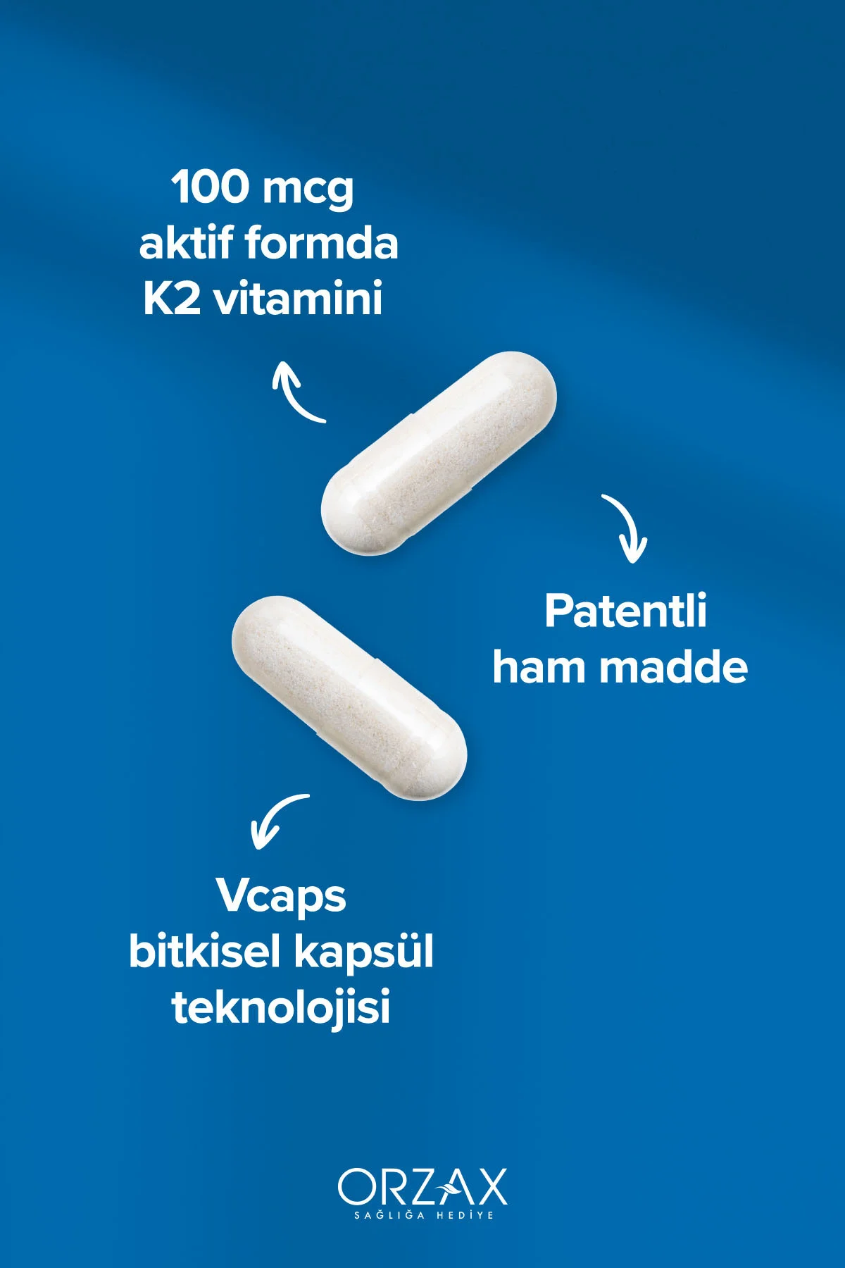 Ocean Mk-7 100 Mcg Vitamin K2 30 Kapsül