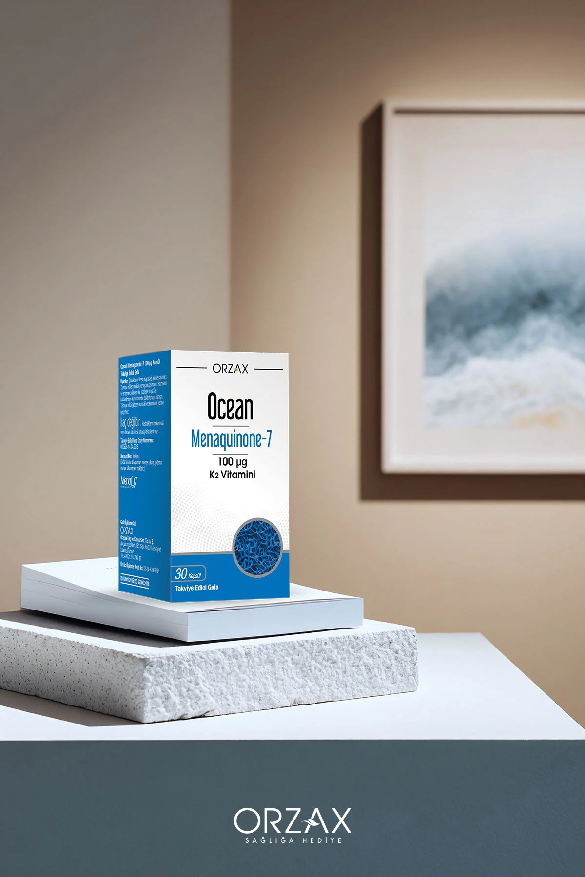 Ocean Mk-7 100 Mcg Vitamin K2 30 Kapsül
