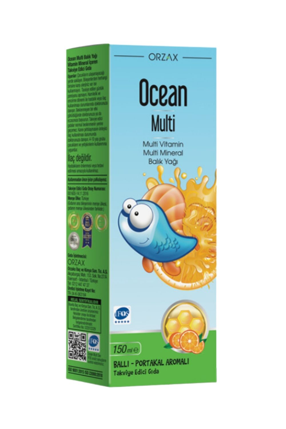Ocean Multi Şurup 150 ml - İkincisi %50 İndirimli