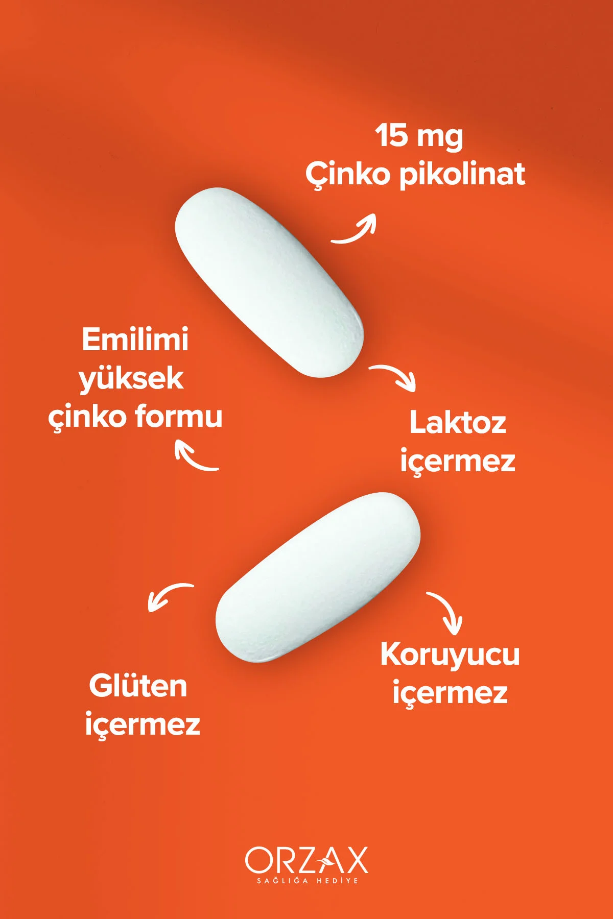 Ocean Picozinc Çinko Pikolinat 30 Tablet