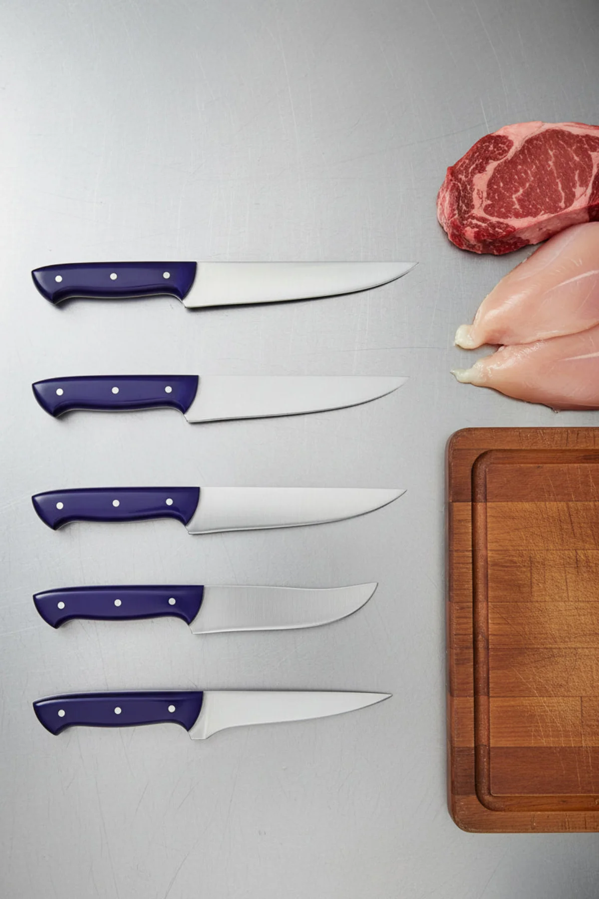 Ocean Pro Mavi Saplı Profesyonel Set