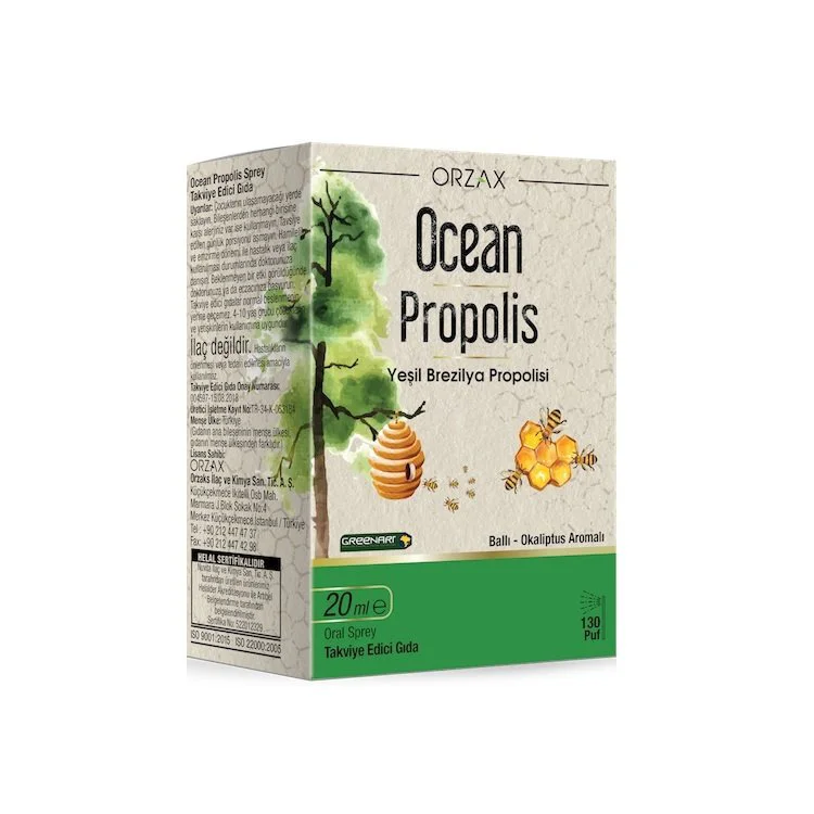 Ocean Propolis Sprey 20ml Fiyatı, Yorumları ve Özellikleri
