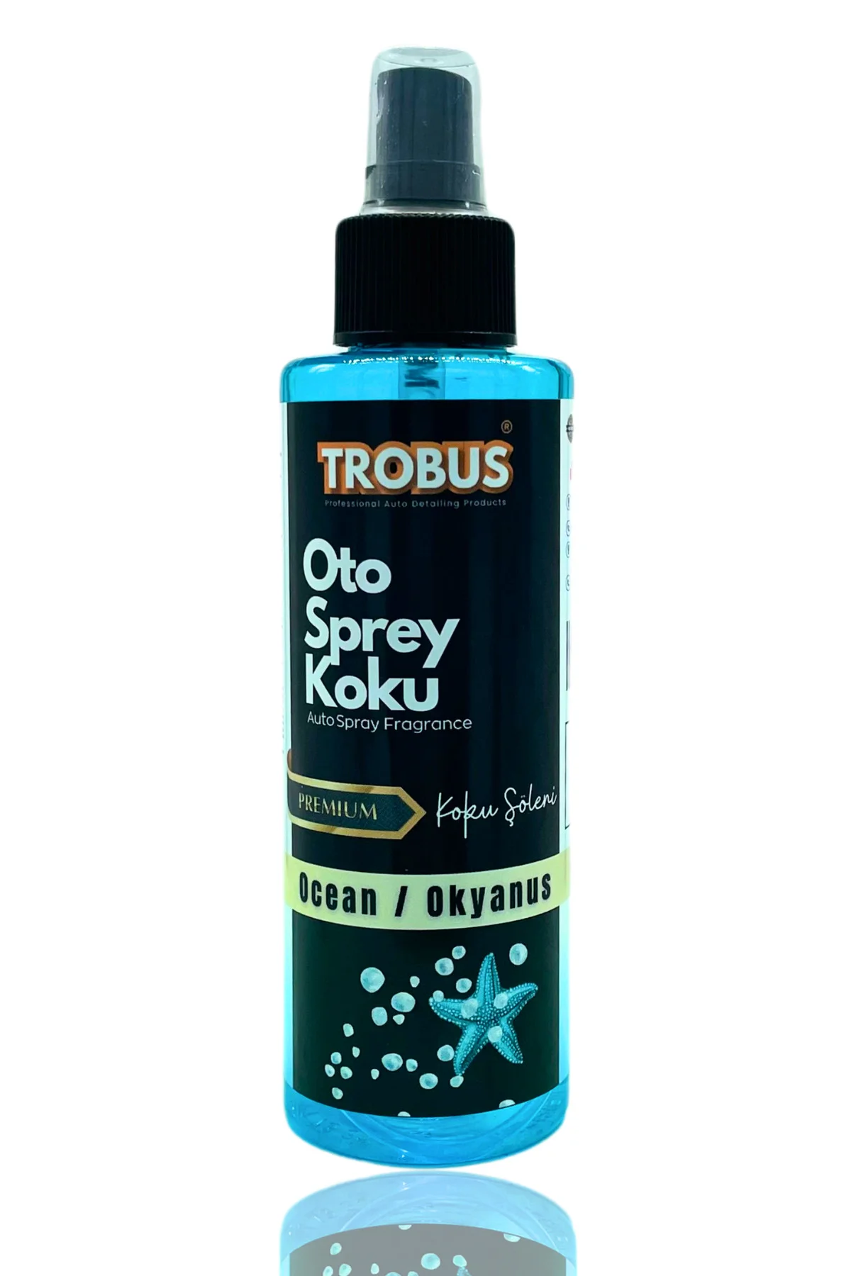 Ocean/Okyanus Oto Sprey Koku - Premium Okyanus Ferahlığı (150 ml)