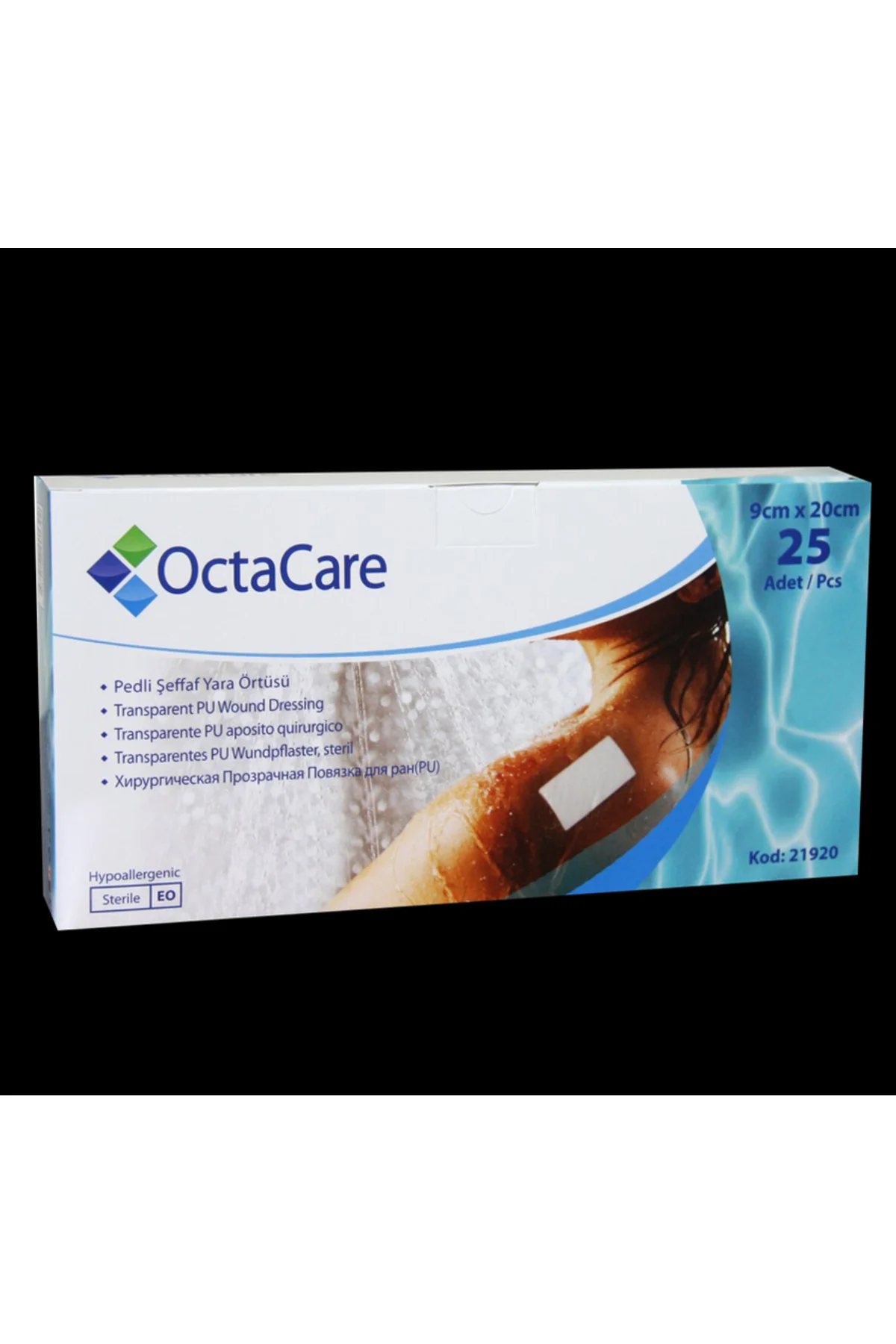 Octacare Su Geçirmez Şeffaf Pu Film Yara Örtüsü (Sezeryan Bandı) 