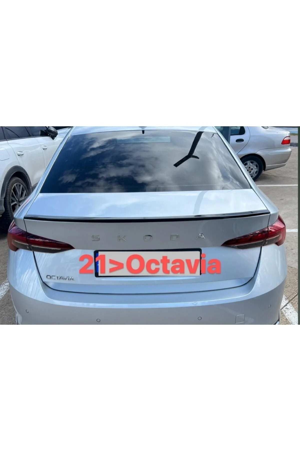 OCTAVİA 2021- MODEL BOYALI PLASTİK SPOİLER OCTAVİA 2021- MODEL BOYALI PLASTİK SPOİLER