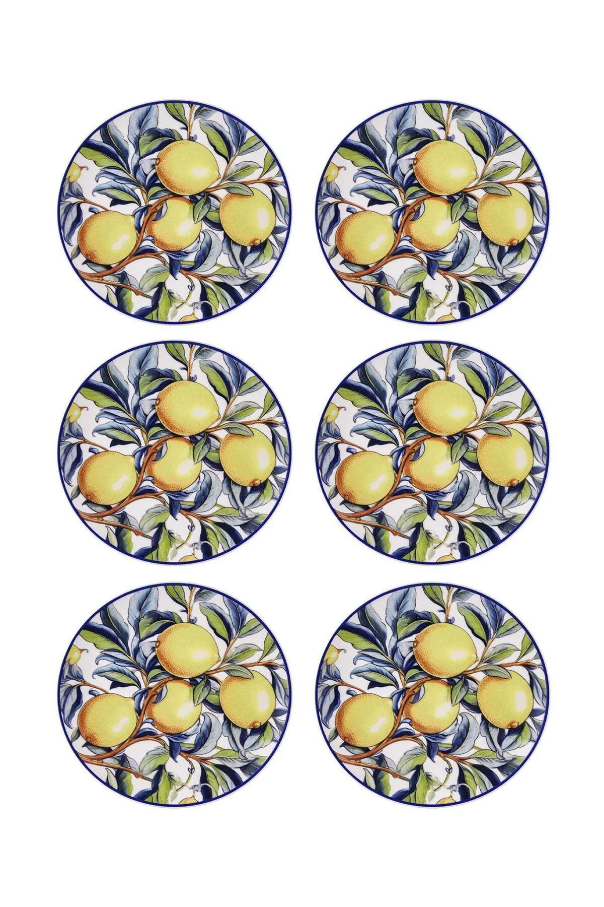 Odore Di Limone Pasta Tabağı 6lı Set 19 cm ODL0002