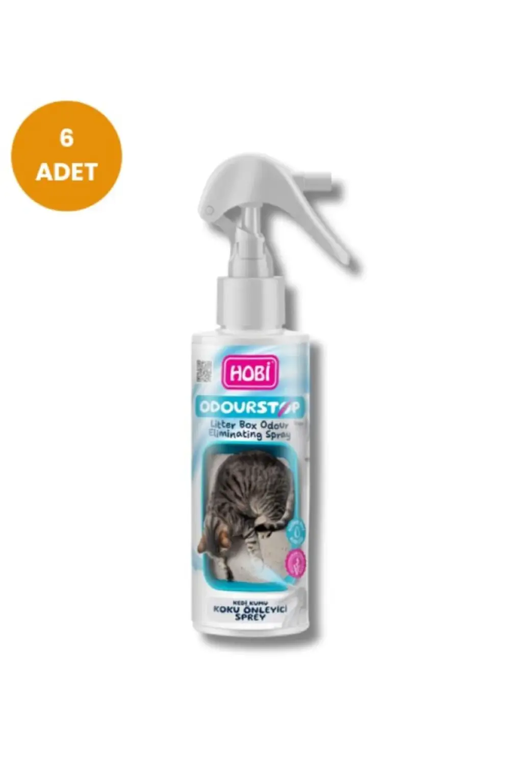 Odourstop Kedi Kumu Koku Önleyici Sprey 250ml x 6 Adet