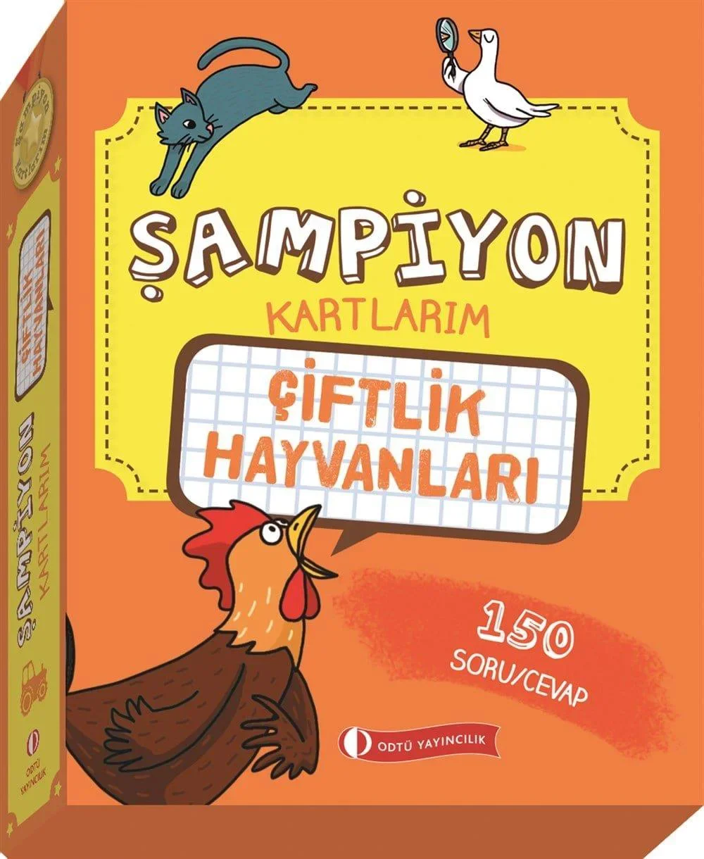 ODTÜ Çiftlik Hayvanları (Oyun Kartı)