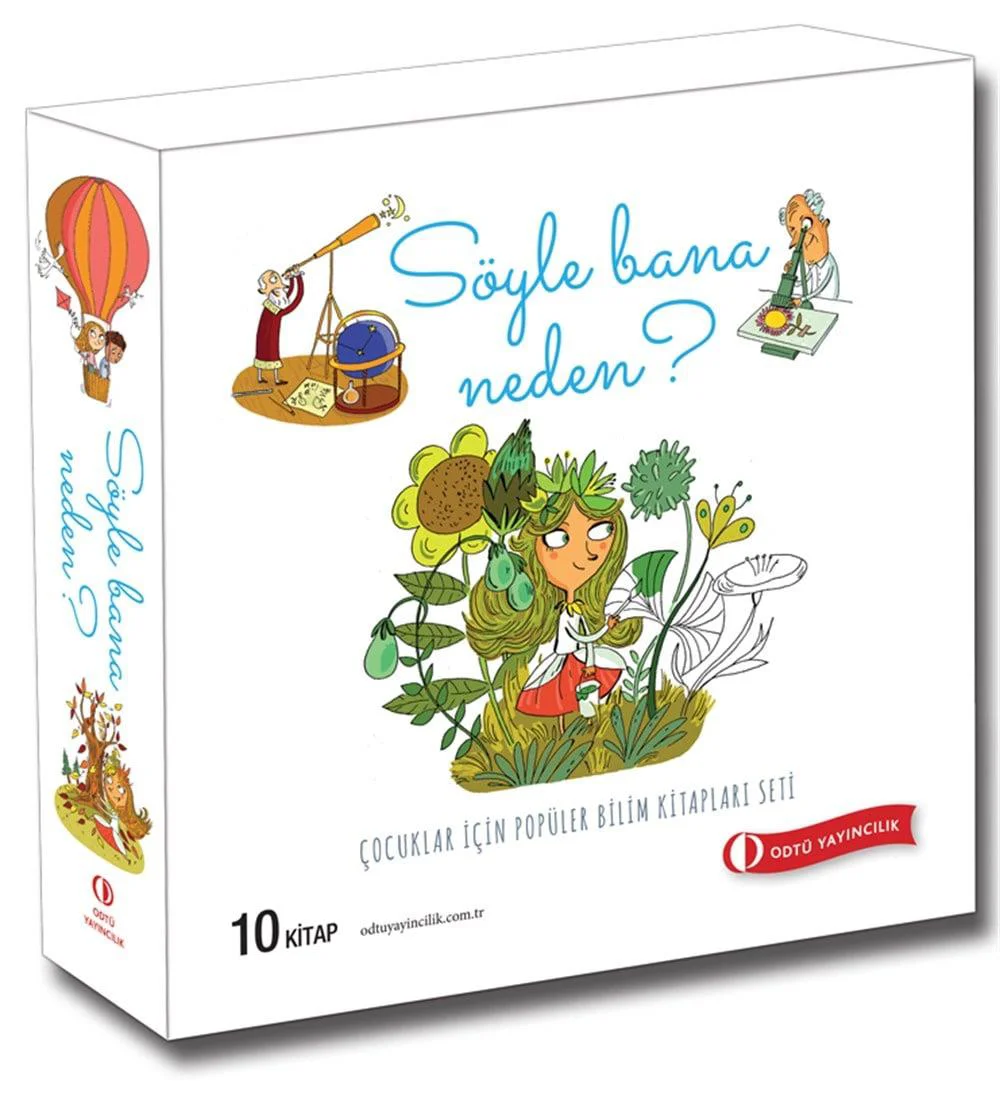 ODTÜ Çocuklar İçin Bilim Kitapları Seti ODTÜ Çocuklar İçin Bilim Kitapları Seti