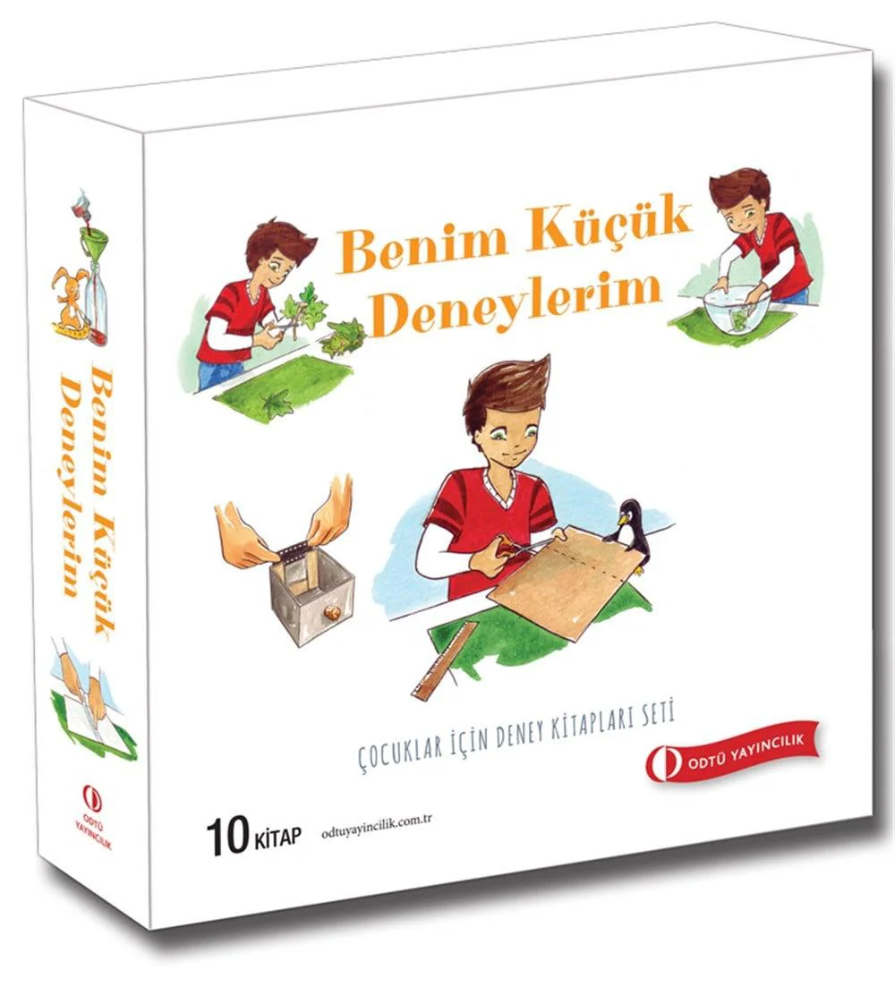 ODTÜ Çocuklar İçin Deney Kitapları Seti ODTÜ Çocuklar İçin Deney Kitapları Seti