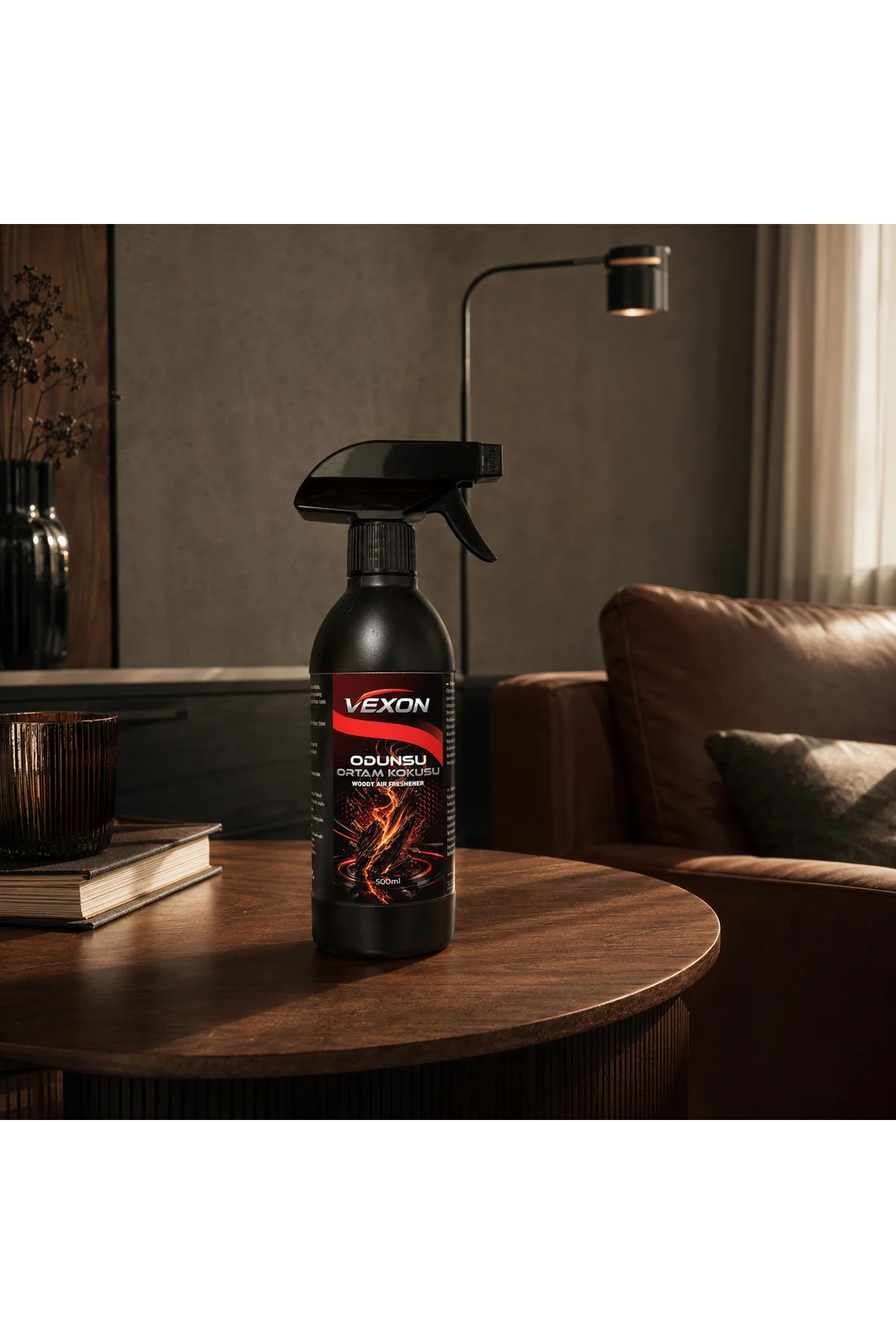 Odunsu Ortam Kokusu 500 ml – Ev, Ofis ve Araç İçin Odunsu Kokulu Oda Spreyi