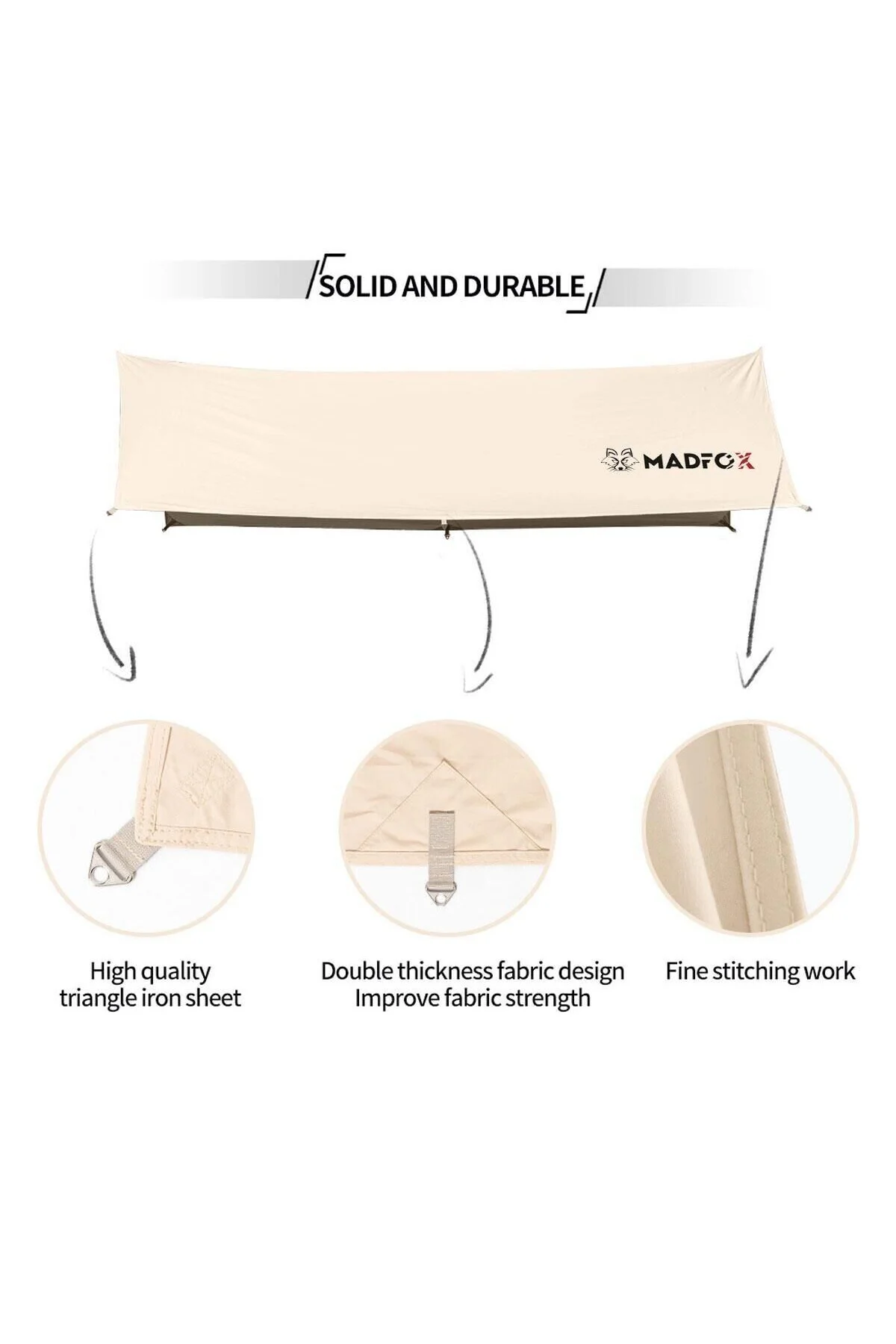 OEM 4*3 M GÜNEŞ VE RÜZGAR KORUMALI TARP
