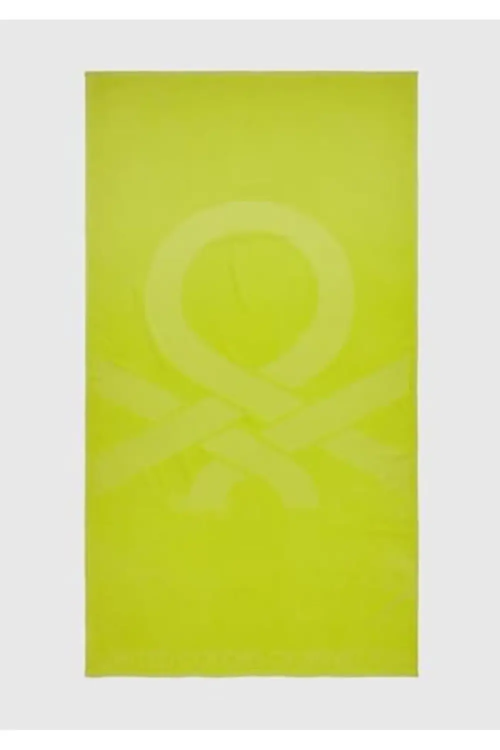 of Yetişkin Logo Baskılı Deniz Havlusu Yeşil 395519