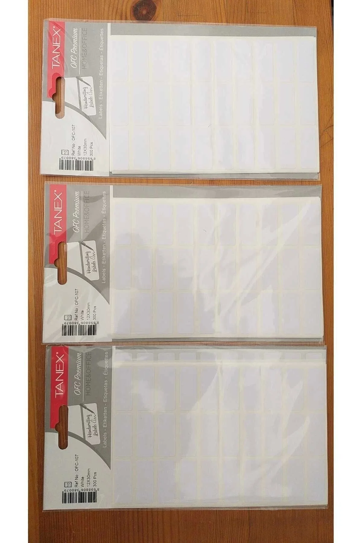Ofc-107 Beyaz Ofis Etiketi 300'lü Paket