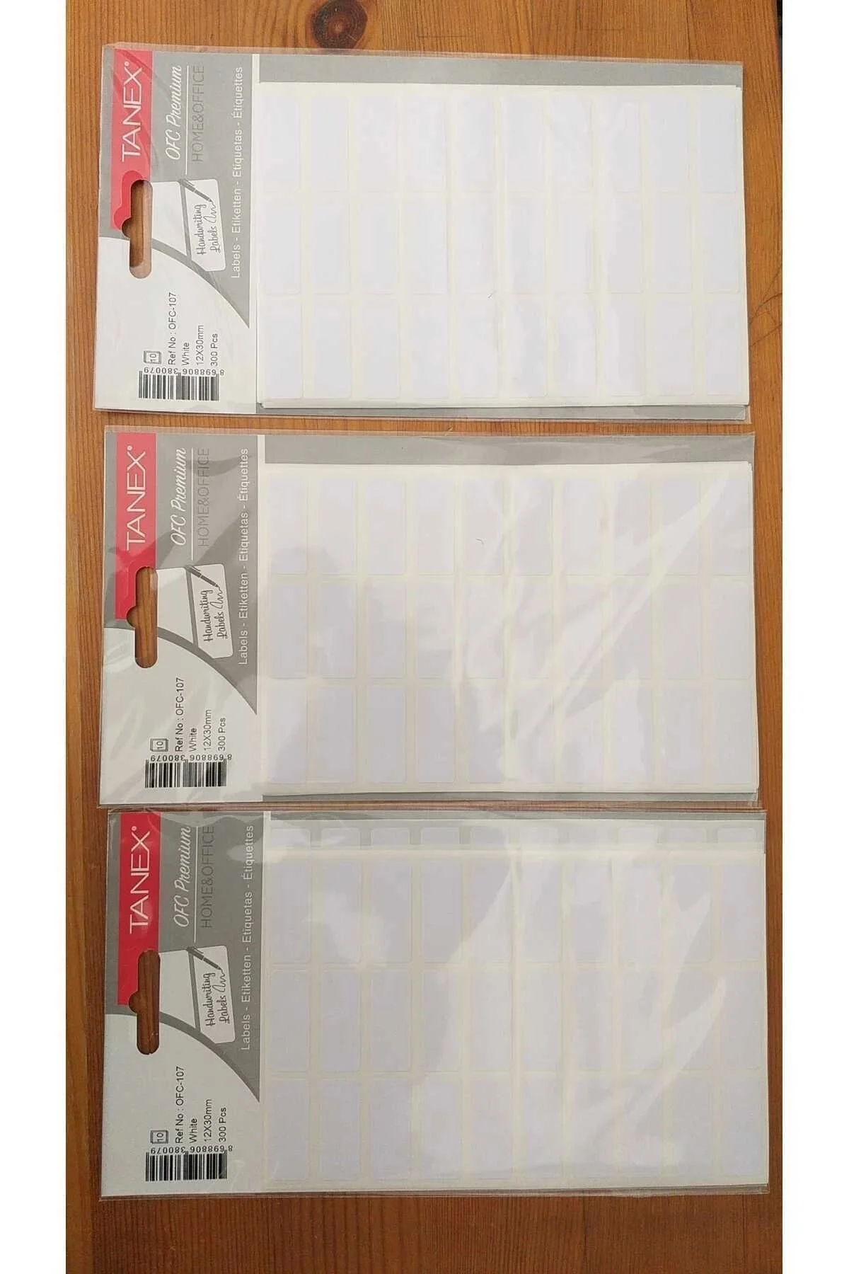 Ofc-107 Beyaz Ofis Etiketi 300'lü Paket