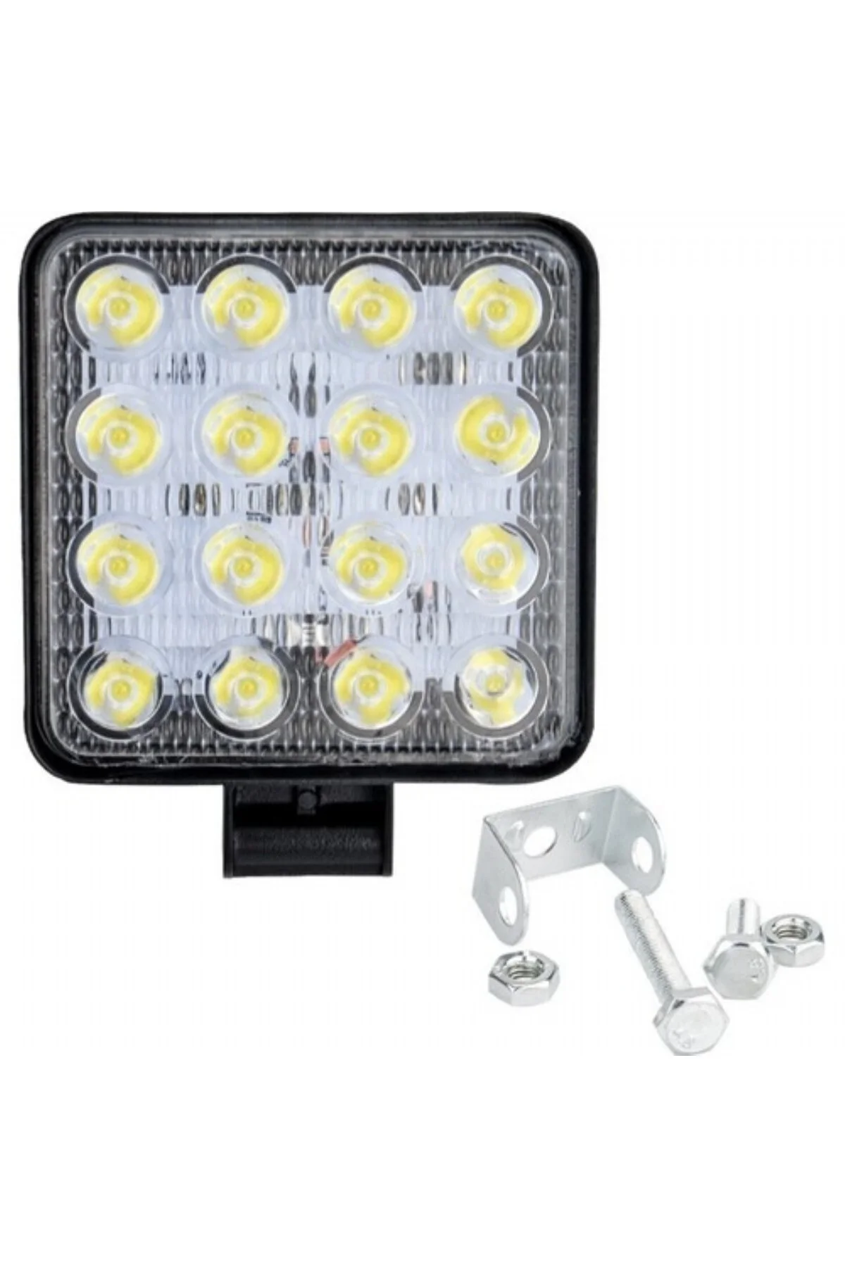 OFF ROAD 16 LED KARE ÇALIŞMA LAMBASI
