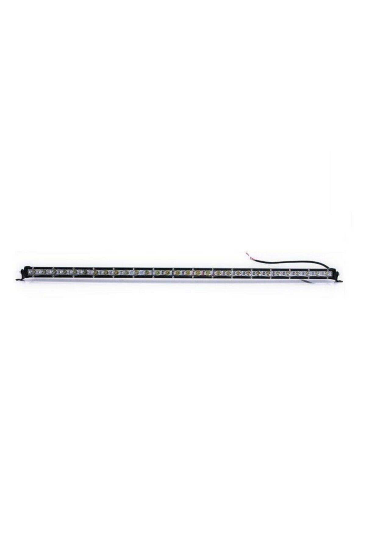 Off Road Led Bar 112 cm 126w Beyaz Işık Slim Tek Sıra Uyumlu