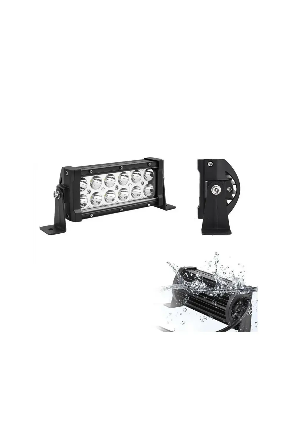 Off Road Led Bar 26cm 12 Ledli 36watt Beyaz Projektör 12/24v