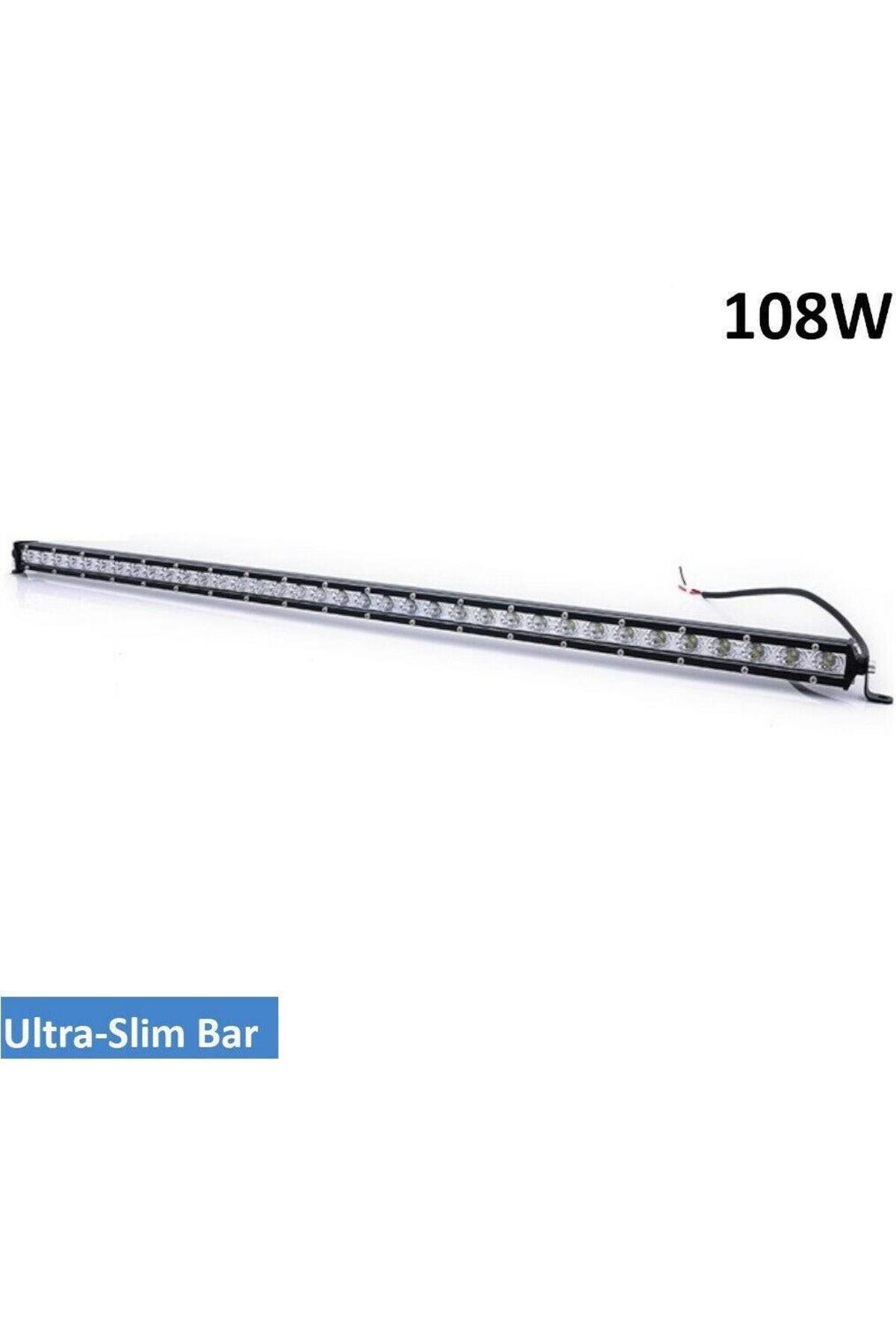 OFF ROAD LED BAR 97 CM 108W BEYAZ IŞIK SLİM TEK SIRA