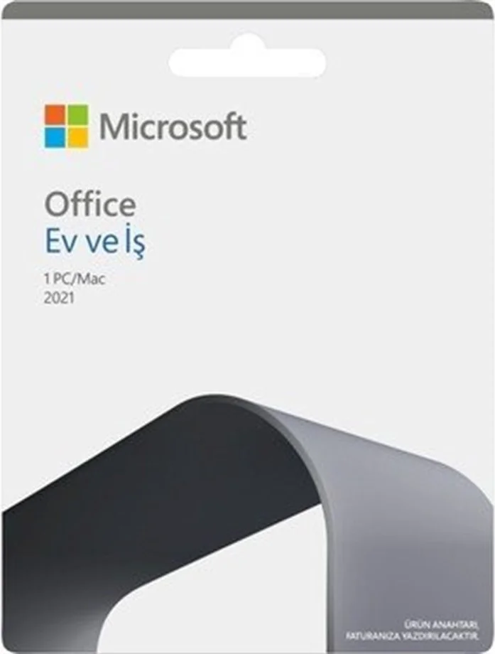 Office 2021 Ev ve Iş 32 64 Bit Türkçe Kutu T5D-03555 Ömür Boyu Li