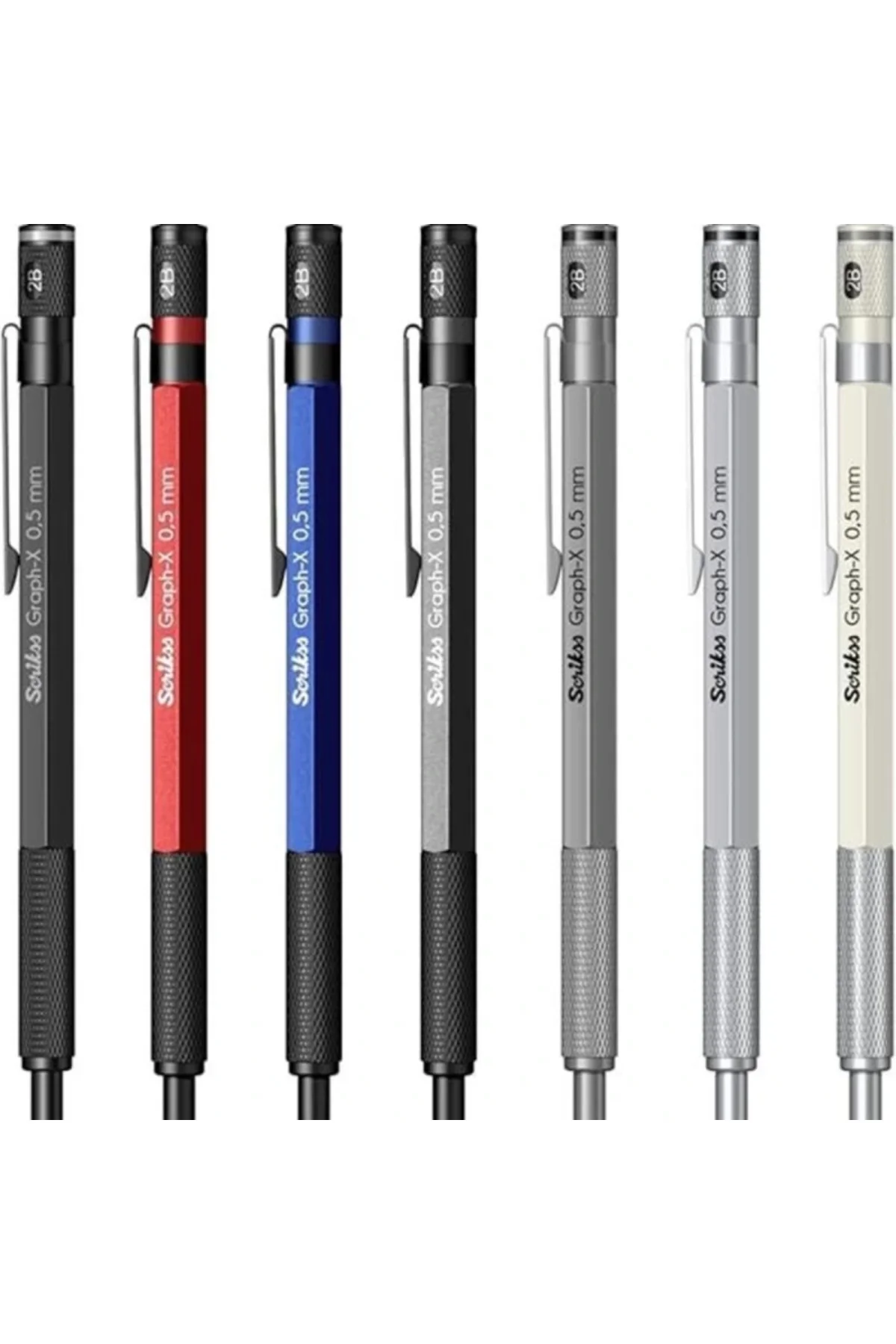Office Graphx Mekanik Kurşun Kalem Beyaz 0.5 Mm