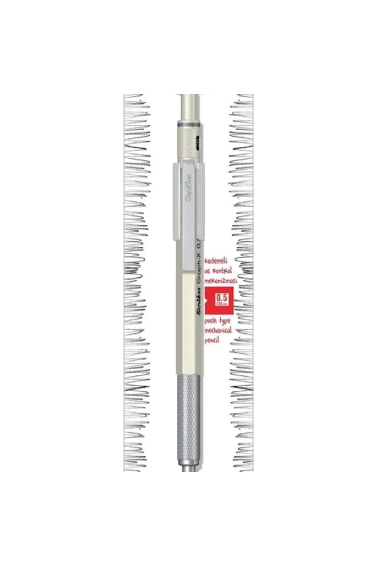 Office Graphx Mekanik Kurşun Kalem Beyaz 0.5 Mm