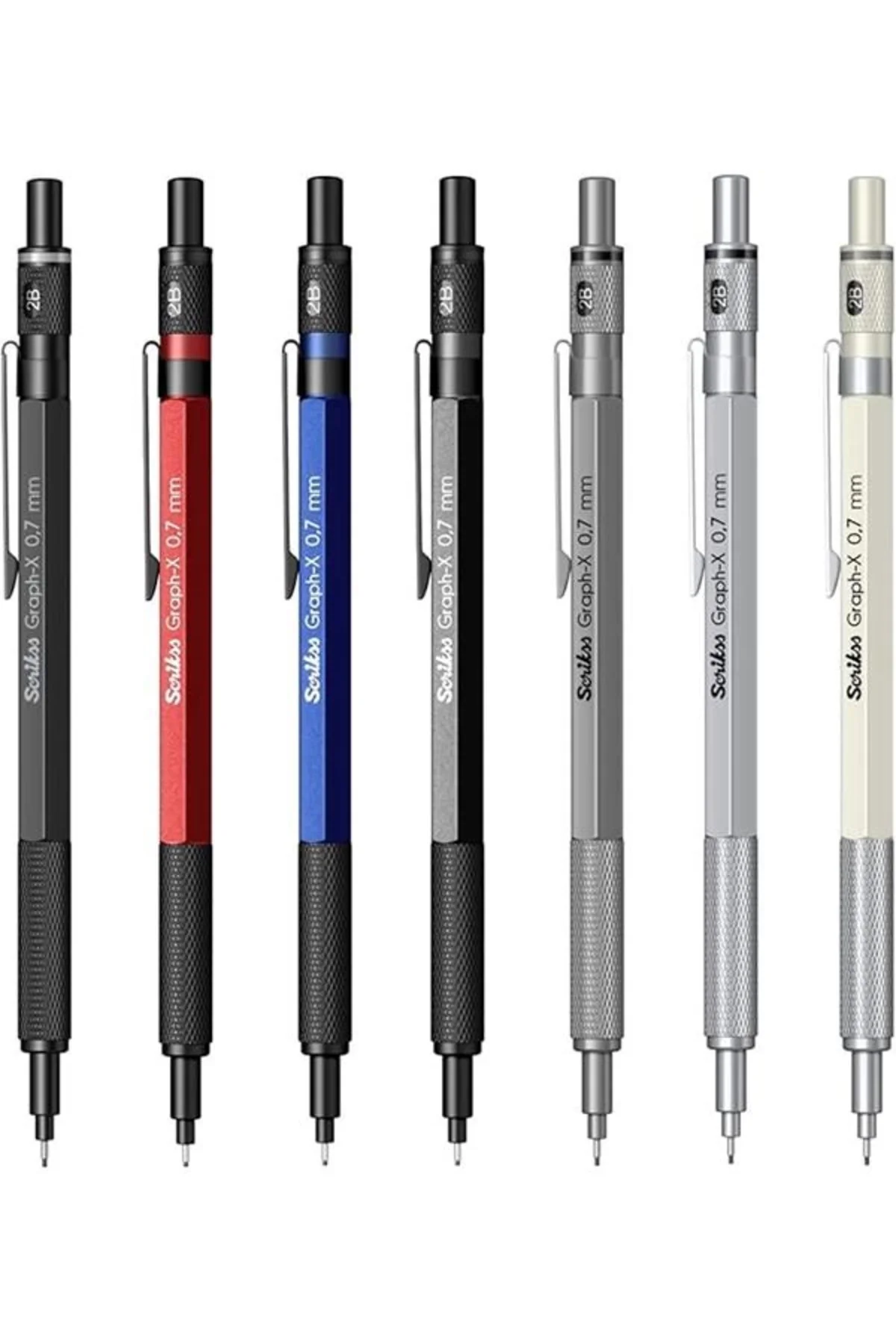 Office Graphx Versatil Kalem 0.7 Mm Kırmızı