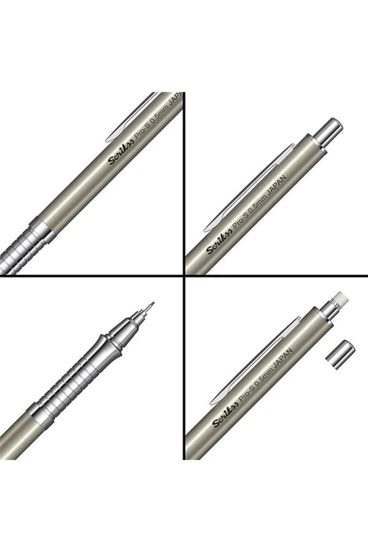 Office Pros Mekanik Kurşun Kalem Gümüş 0.5 Mm