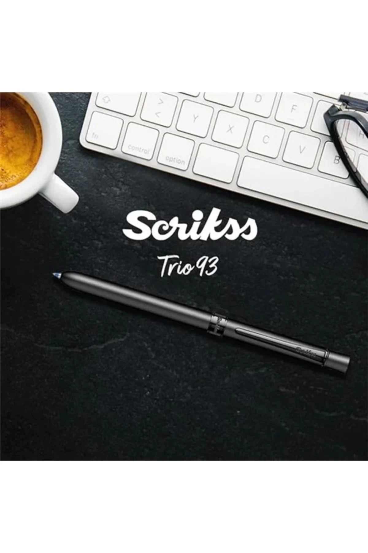 Office Trio 83 Sport Multifonksiyon Kalem Siyah