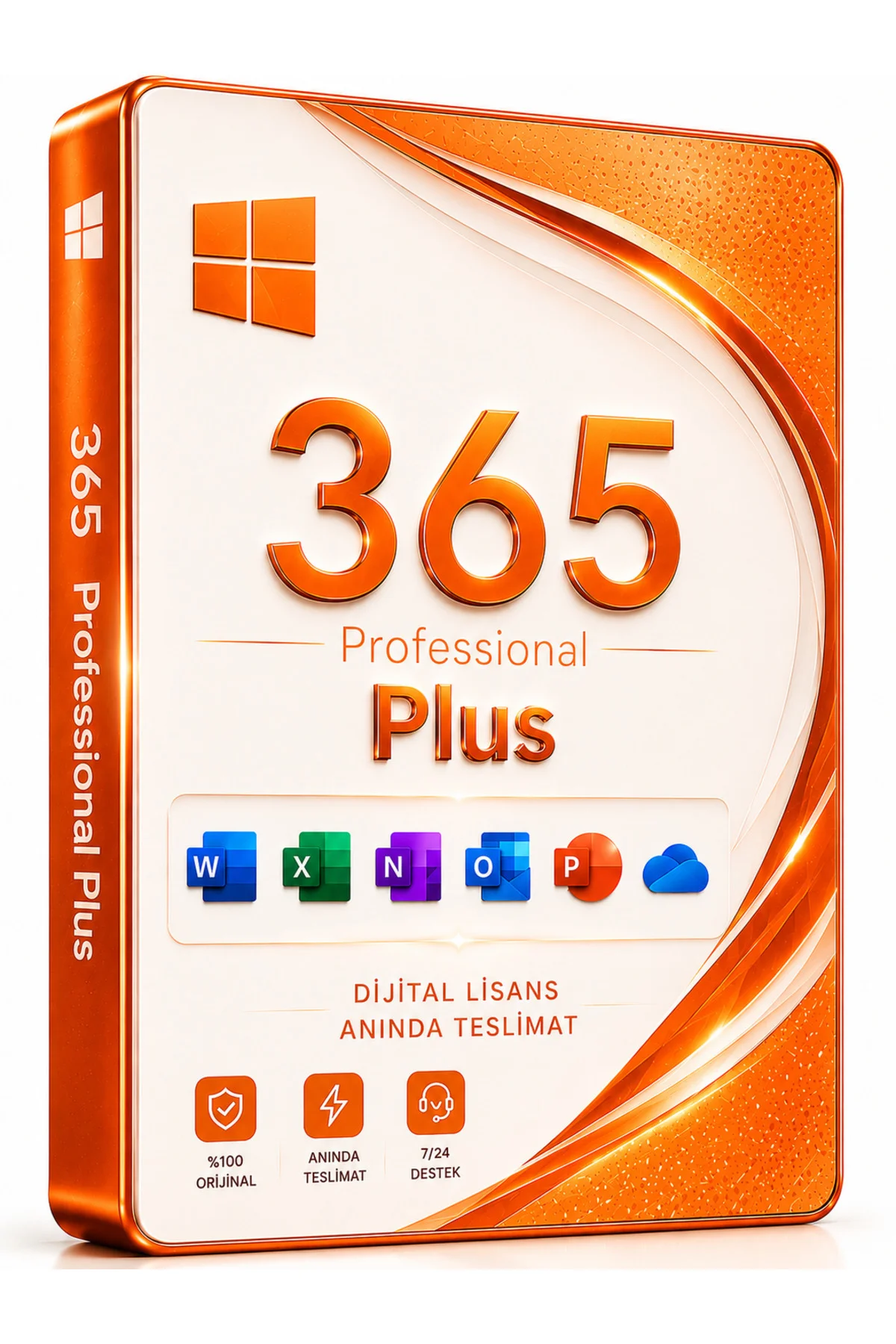 Office365 Professional Plus Dijital Lisans Üyeliği 5 Cihaz Kullanım-Bilgisayar, Ipad,Tablet, MacOS, Android, Ios, Macbook