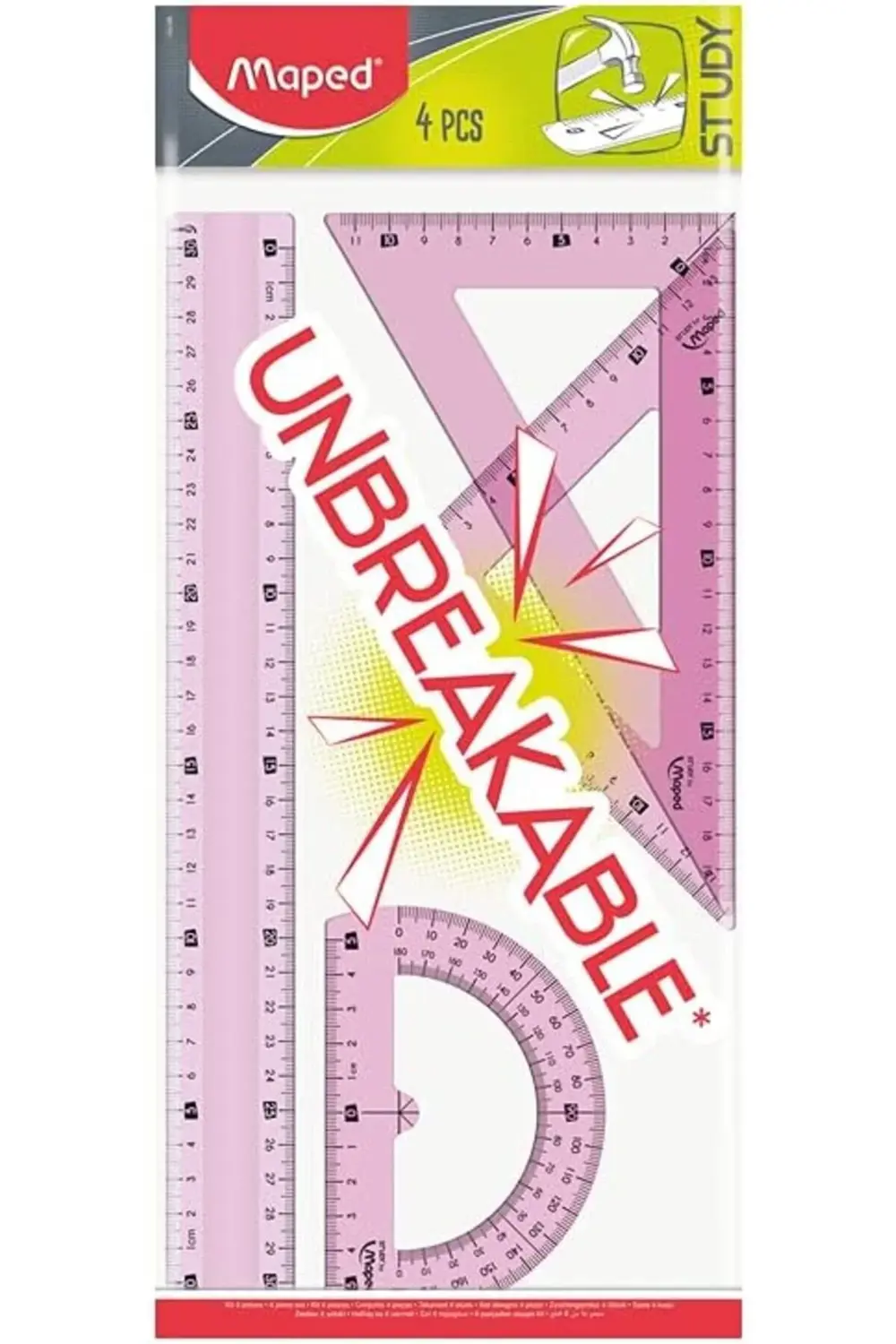 OFfis ve Kırtasiye 981701 4 parça çizim seti 1175260