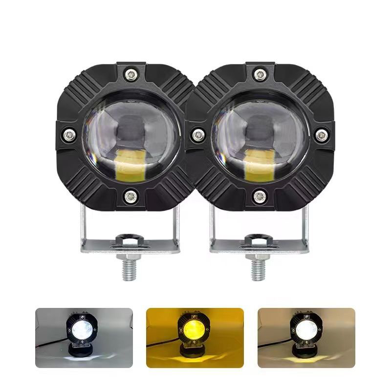 Offroad Sis Lambası 40W Beyaz-Amber Çakarlı 12-30V / Lass294 Offroad Sis Lambası 40W Beyaz-Amber Çakarlı 12-30V / Lass294