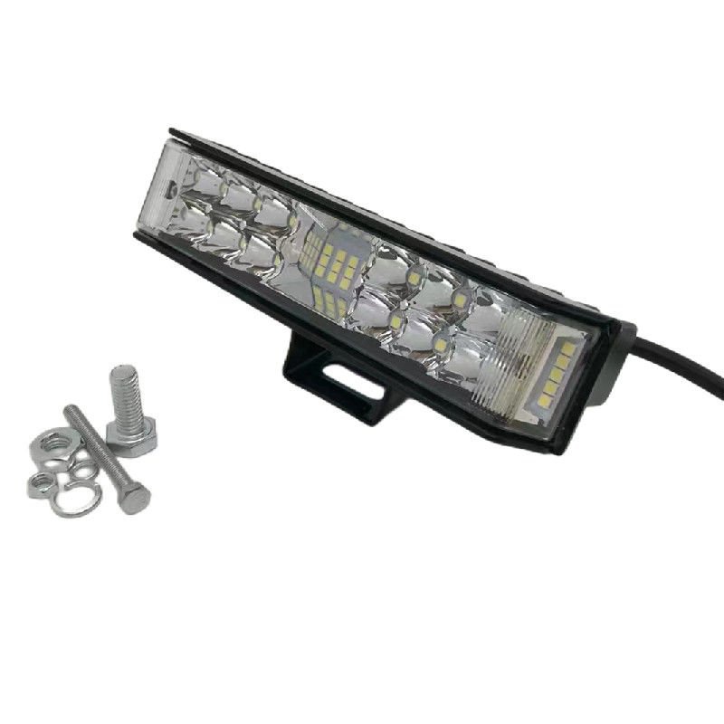 Offroad Sis Lambası 40 Led 20W Kırmızı-Beyaz-Mavi Çakarlı 12-30V 
