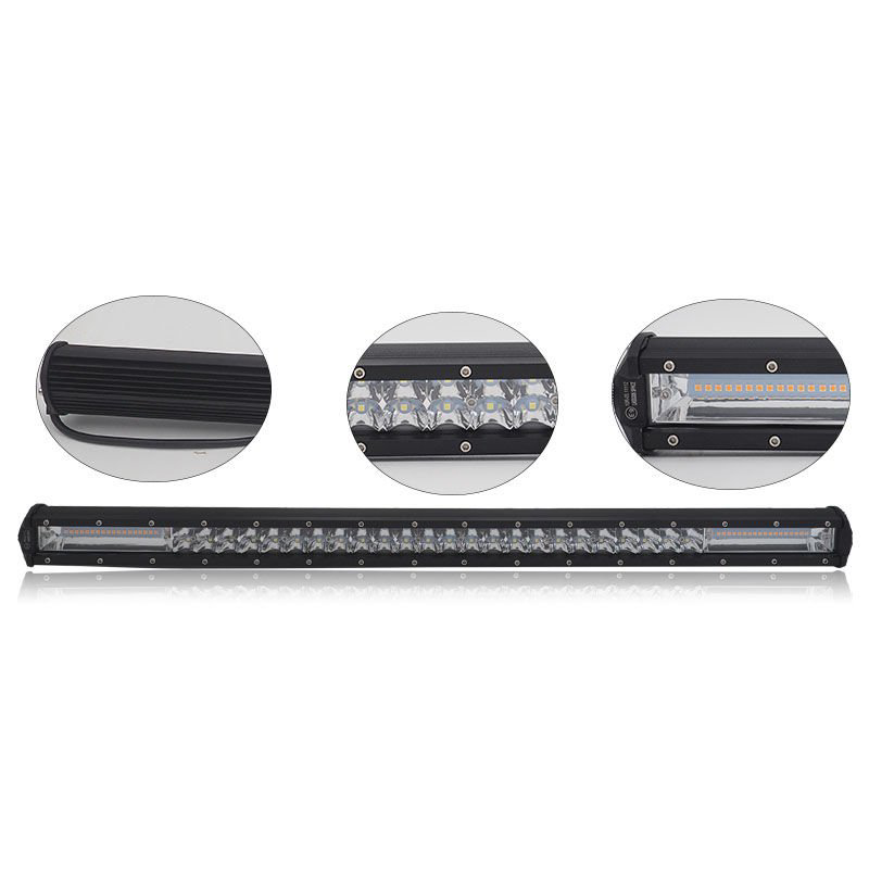 Offroad sis lambası beyaz-amber çakarlı 100cm 324W adet 12-30V / Offroad sis lambası beyaz-amber çakarlı 100cm 324W adet 12-30V /