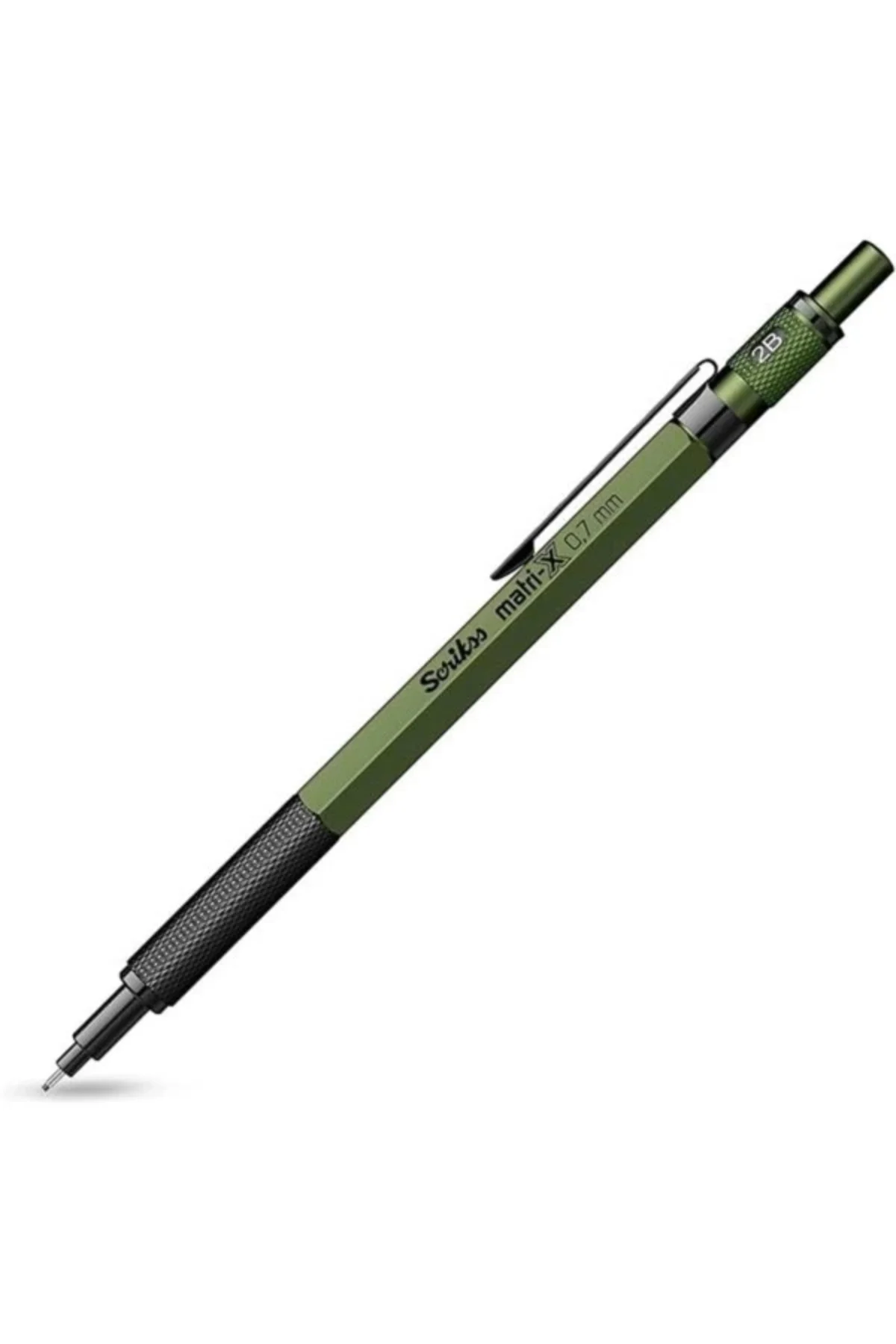 Ofis Matri X Versatil 0.7 mm Kalem, Silgili, Yeşil