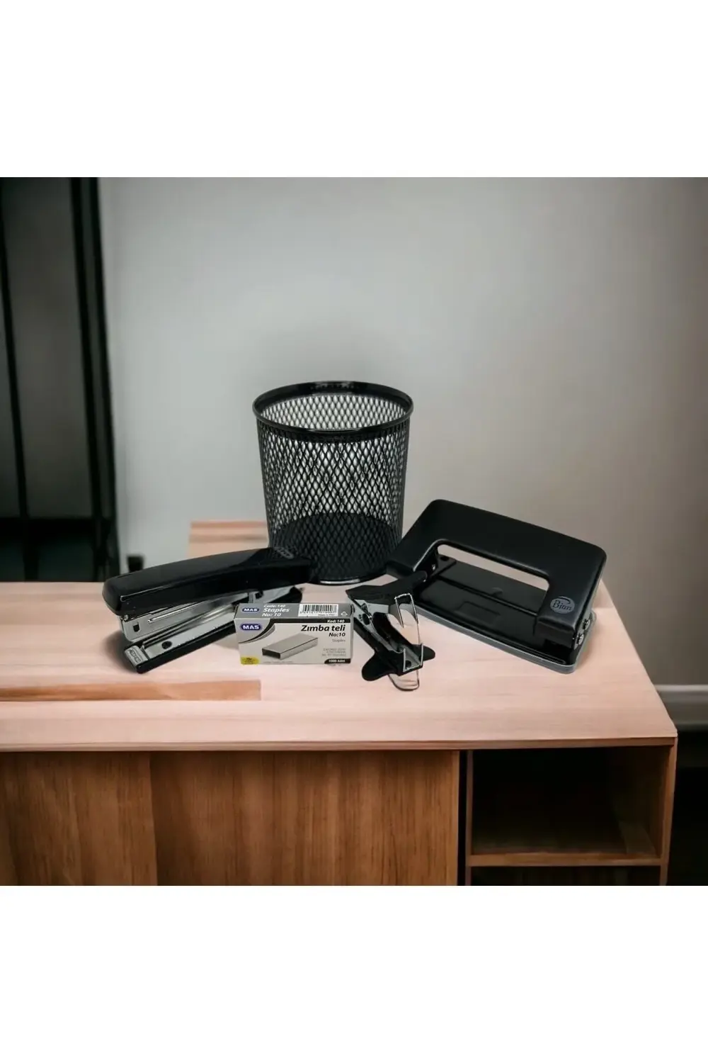 Ofis Seti - Zımba Makinası - Delgeç - Zımba Teli - Tel Sökücü - K