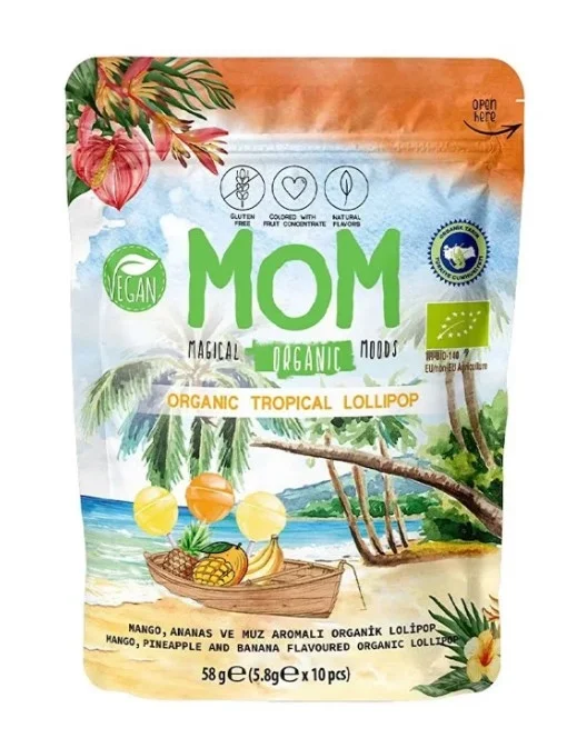 OG Natural Mom Organik Lolipop Tropikal Fiyatı, Yorumları ve Özellikleri
