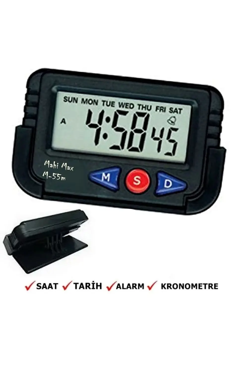 Öğrenci Saati - Kronometreli Ders Çalışma Saati - Mahi Max Dijita